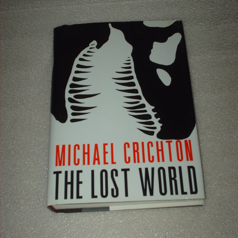 Michael Crichton the Lost World hardback book